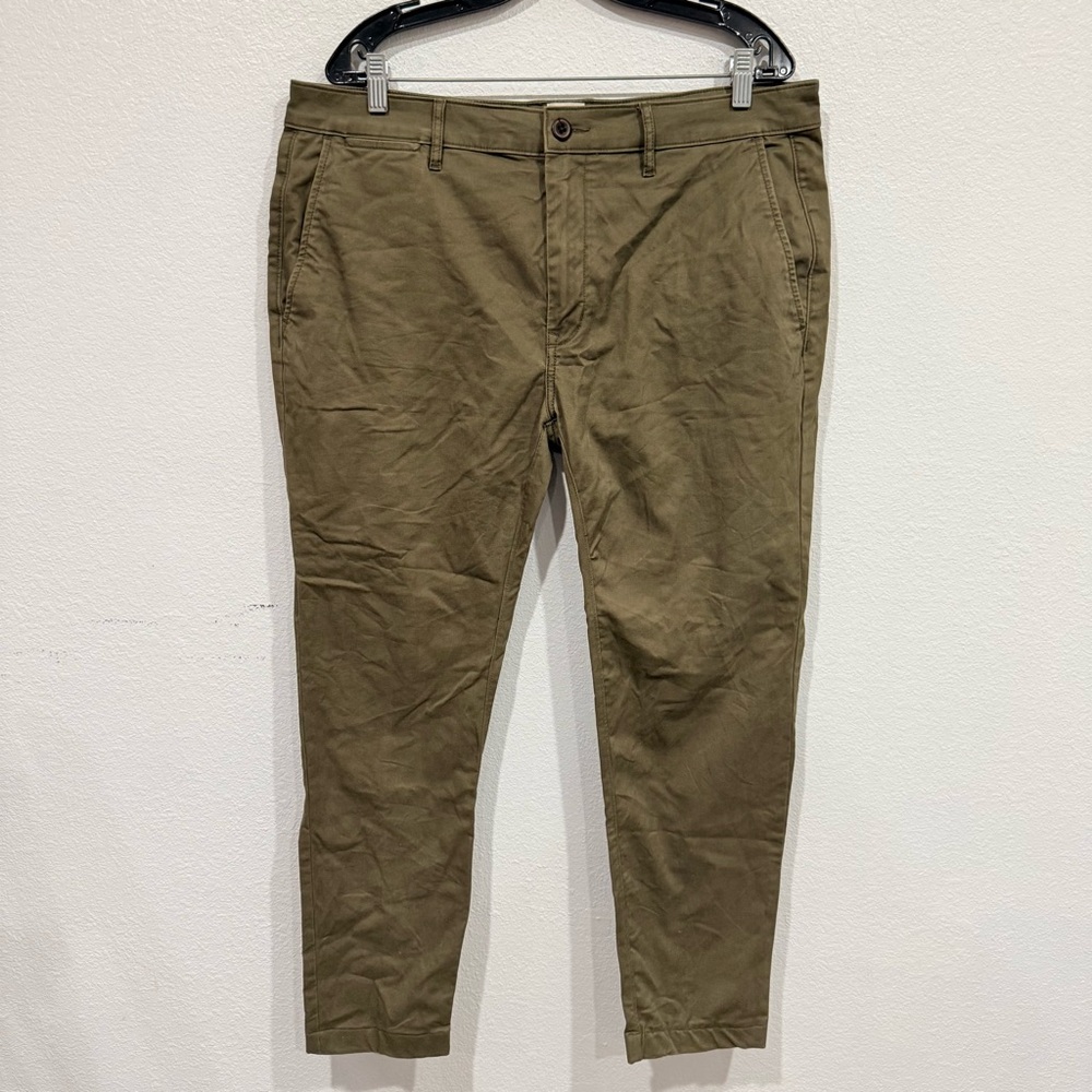 Flint and Tinder Slim Fit Military Olive Men’s Pants Size 36x32 - Picture 2 of 5